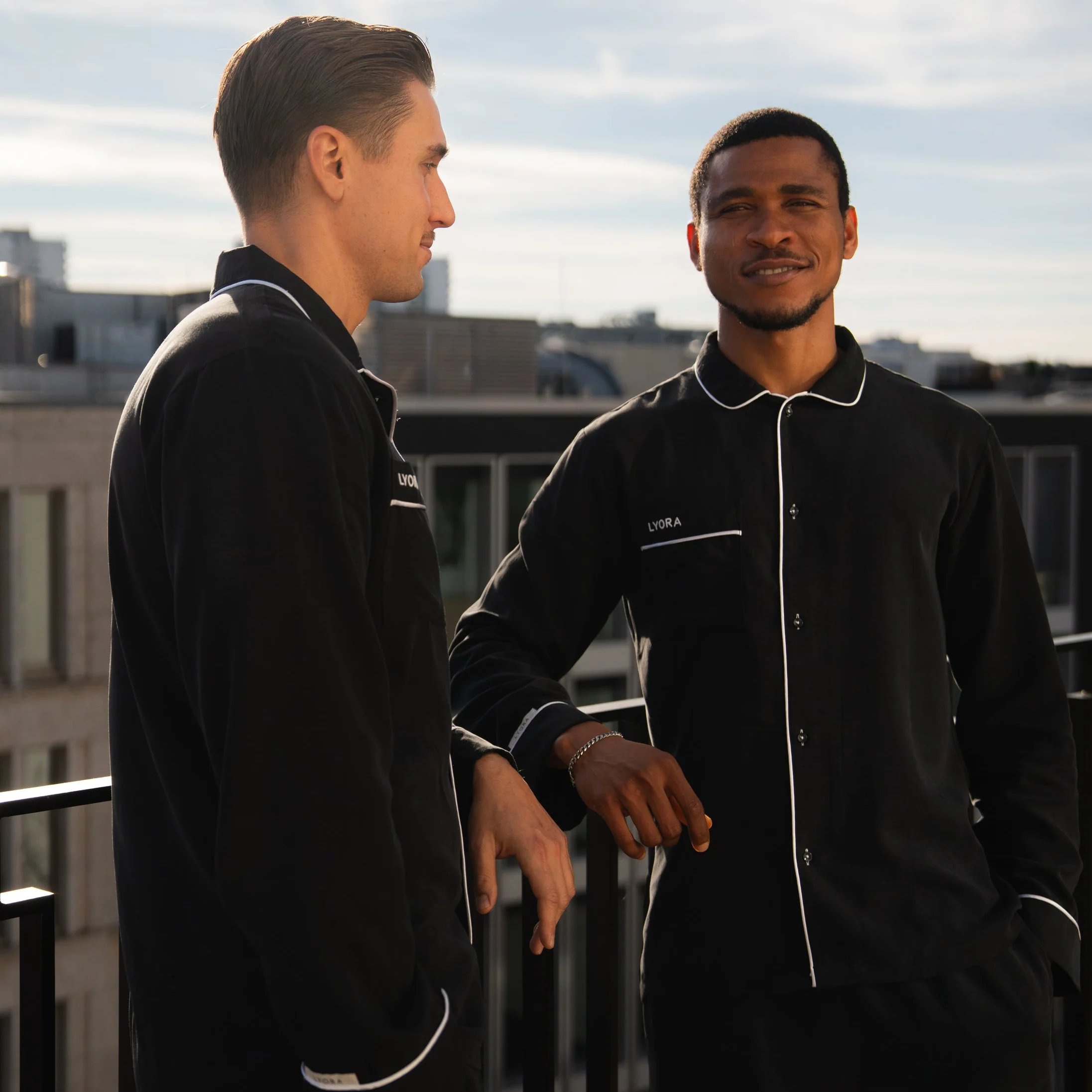 LYORA Pyjama Oberteil Herren - Image 5