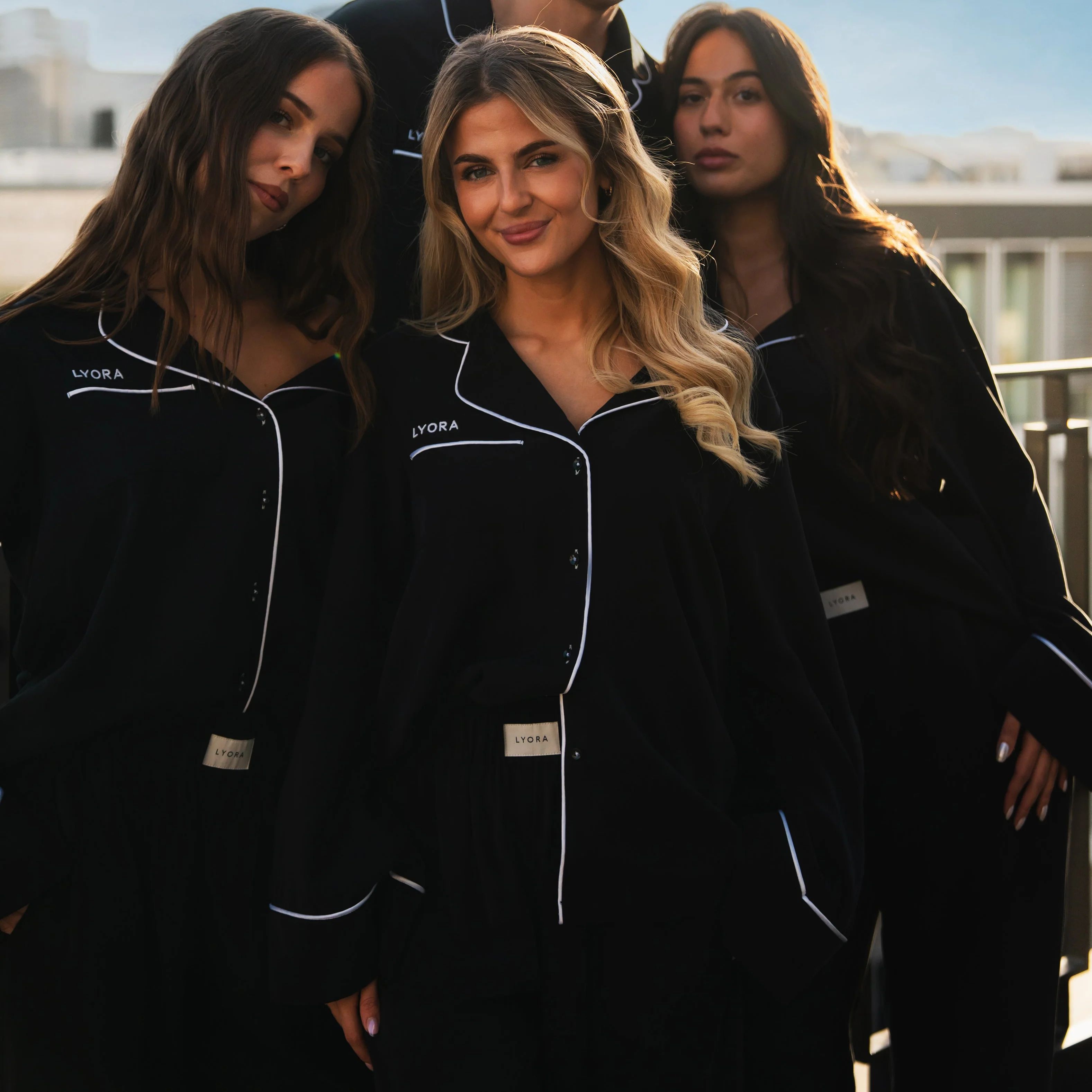 Pyjama-Set Damen Black - Image 5